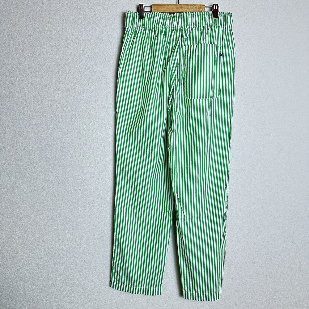 NEW P'Jimmies By Alex Mill Sleep Pant in Dream Striped Sz XS Green White Cotton - Picture 5 of 9